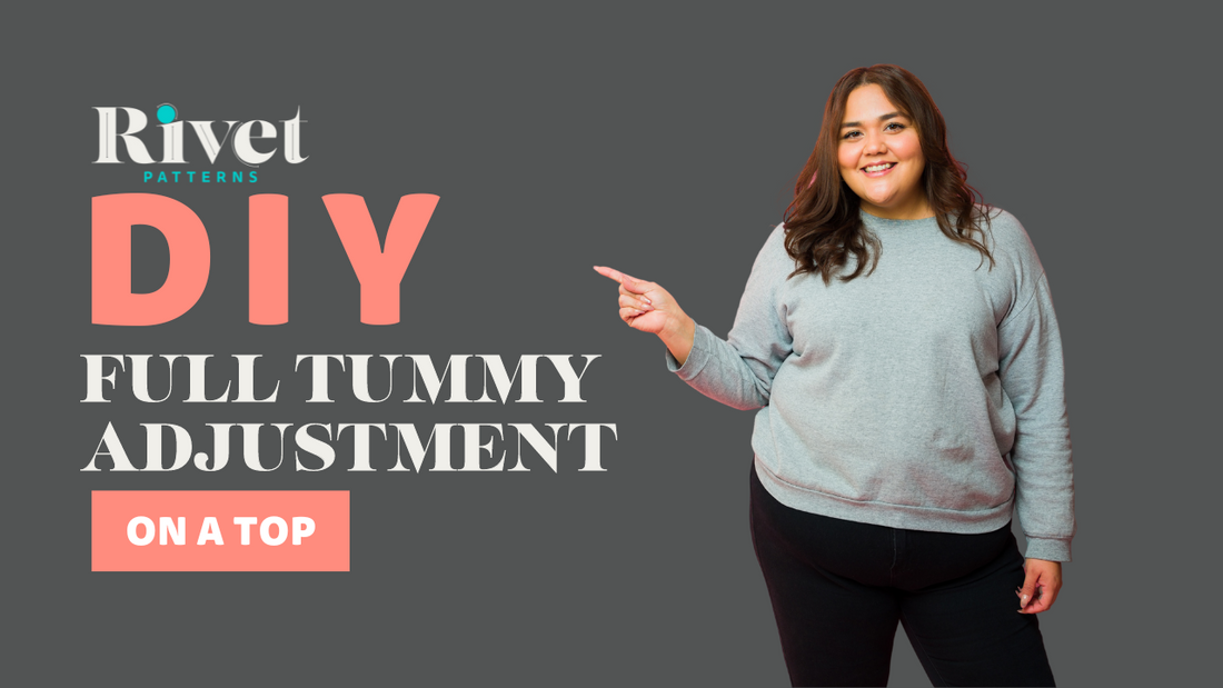 Full Tummy Adjustment on a Top/Dress