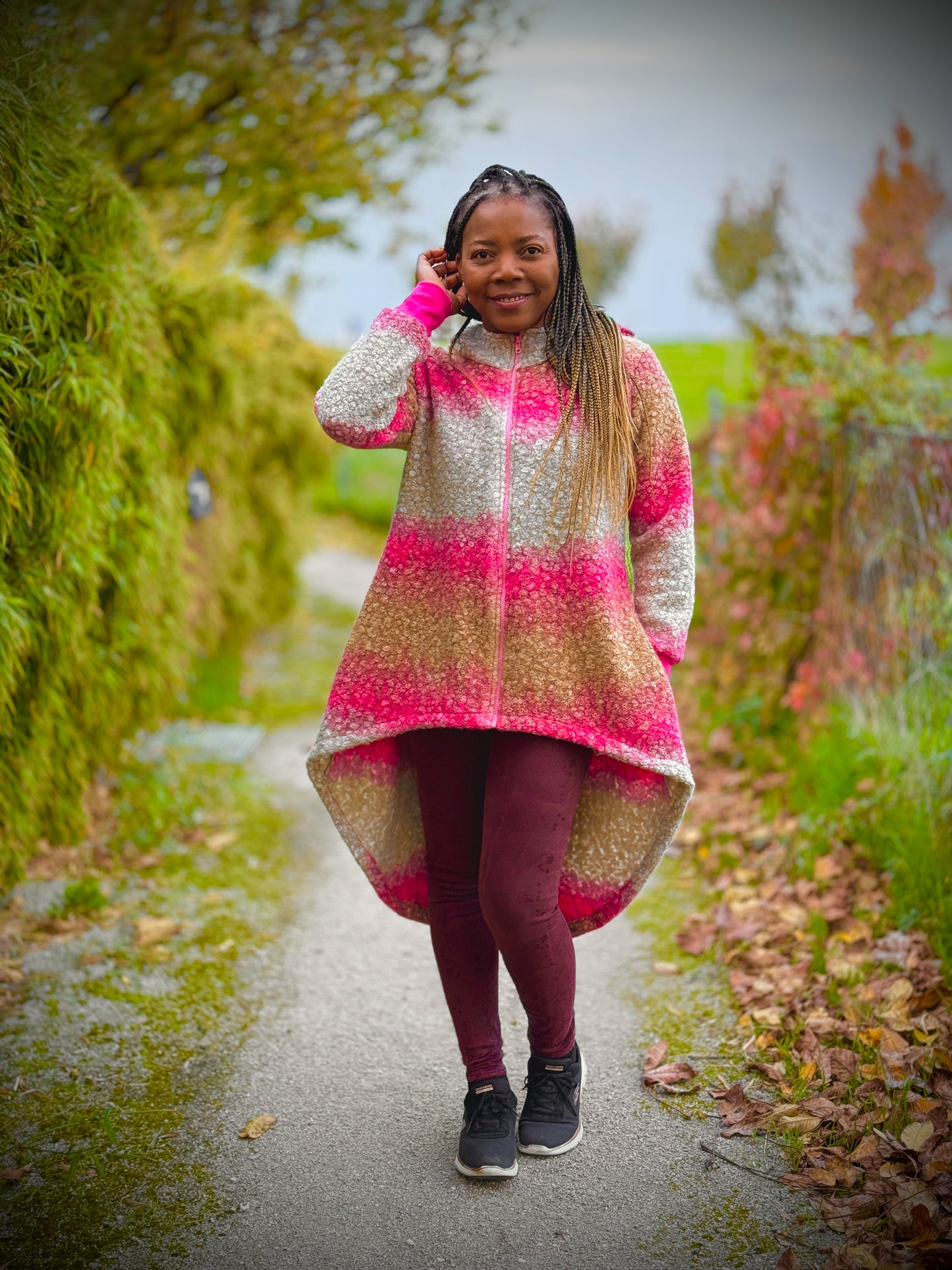 Amaranth Jacket and Pullover