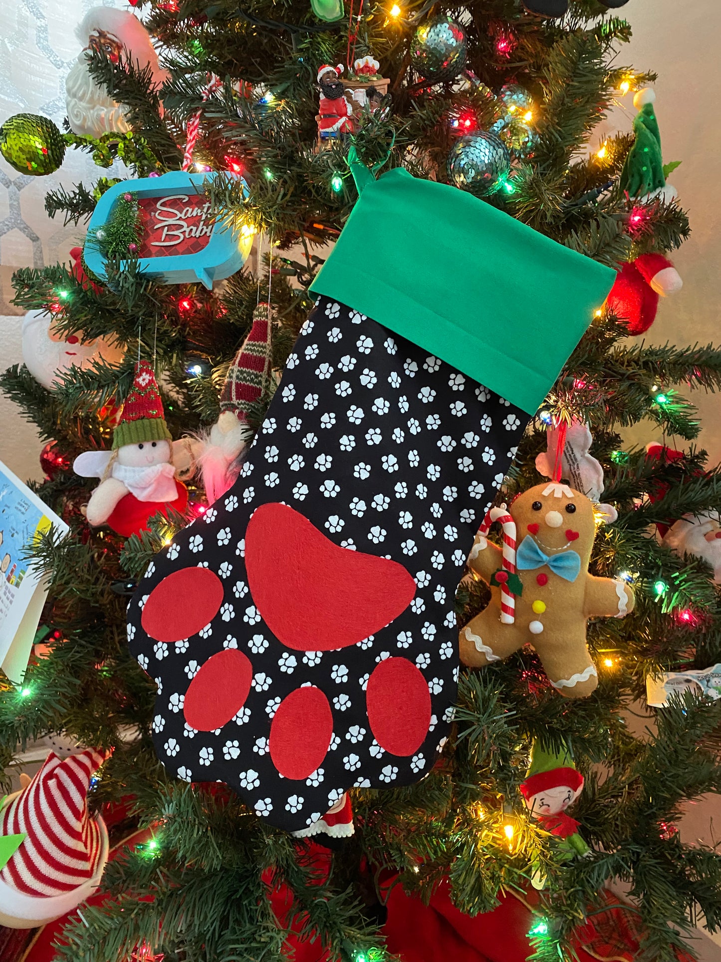 Pet Paw Stocking